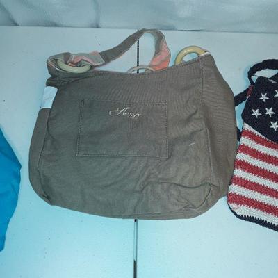 Lot of bags and backpacks