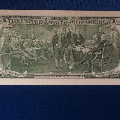 $2 US Bank Note