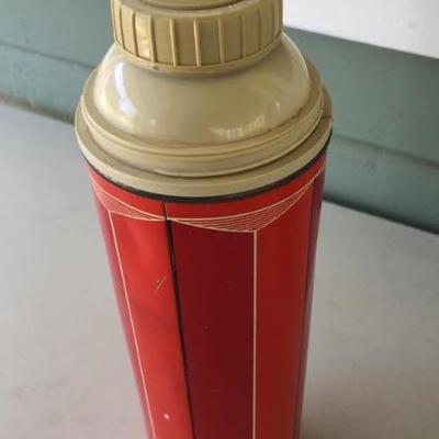 Vintage plastic thermos 