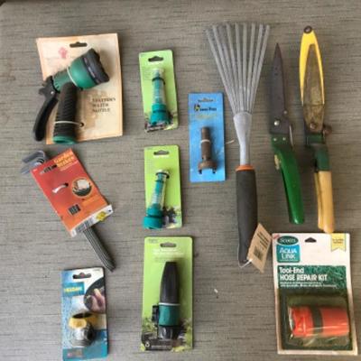 Garden Tool and Hose attachment Lot