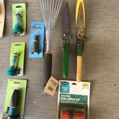 Garden Tool and Hose attachment Lot