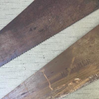 Pair of Hand Saws
