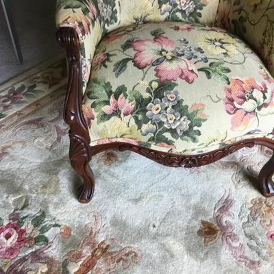 L-112 Victorian parlor chair