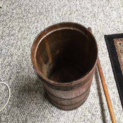 F175 Antique butter churn