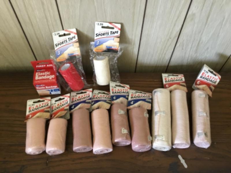 Unopened Ace Bandages/ Elastic Sports Wraps