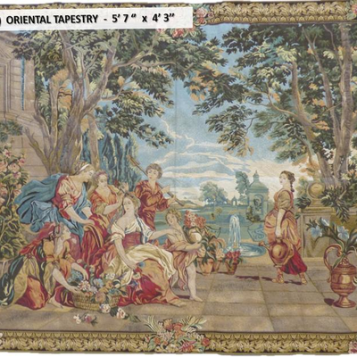 Fine quality, Oriental Tapestry, 5'7