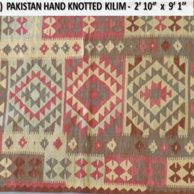 Fine quality, Pakistan Hand Knotted Kilims, 2'10