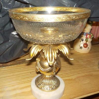Victorian candy dish.