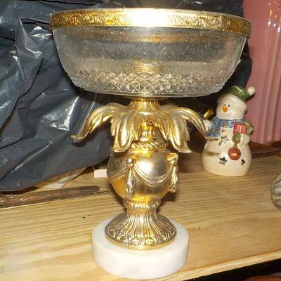 Victorian candy dish.