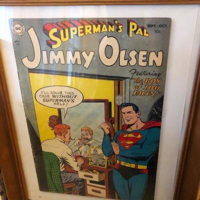 Superman comic book cover 