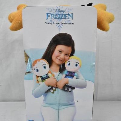 Disney Frozen Bedtime Cuddle Plush Young Anna, $15 Retail - New