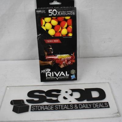 Nerf Rival 50-Round Refill (yellow-red), $14 Retail - New