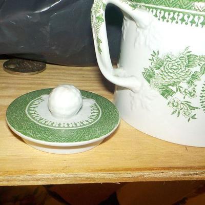 Copeland " Spodes Fitzhugh" , "Fine Stone". Milk and Creamer.