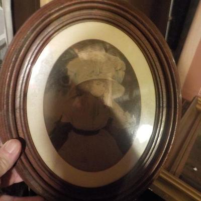 Vintage Art " Lucy of Leinster" print.