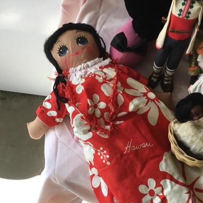 G-104  large Doll and stuffed animal lot