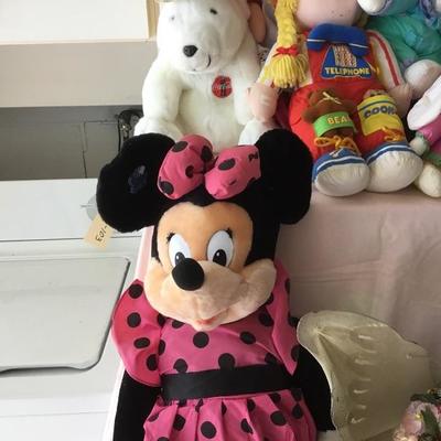 G-104  large Doll and stuffed animal lot