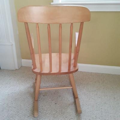 Lot two children's rocking chairs