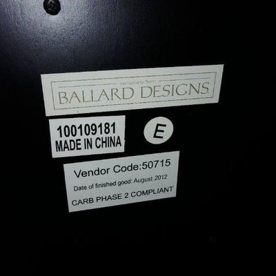 Ballard Design Devon Swivel Media Cabinet