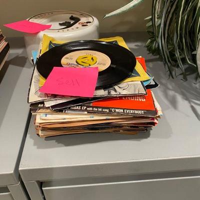 Records and Vinyls--Lot