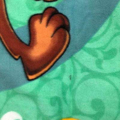 Scooby-Doo Fllece Throw Blanket, lightweight, like new