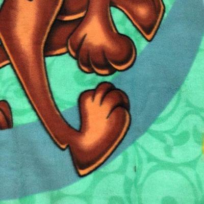 Scooby-Doo Fllece Throw Blanket, lightweight, like new