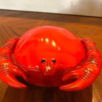 Vintage crab dish