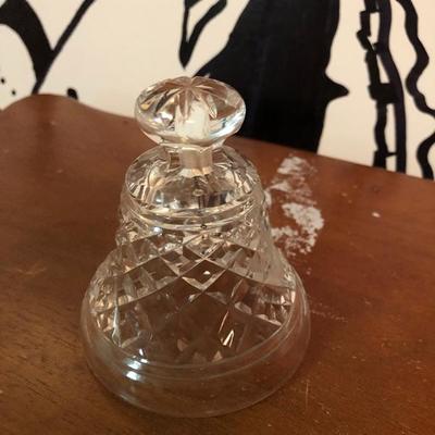 Crystal dinner bell