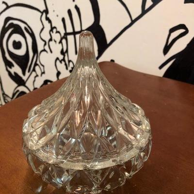 Crystal candy dish