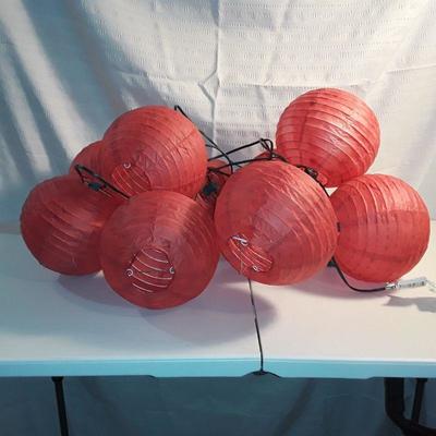 Lot Red Paper Lanterns