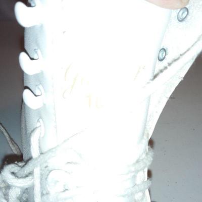 Lot Girls Ice skates and helmets