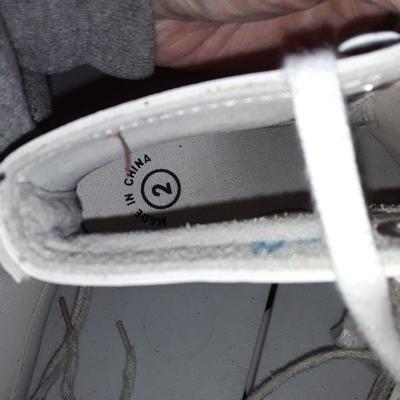 Lot Girls Ice skates and helmets