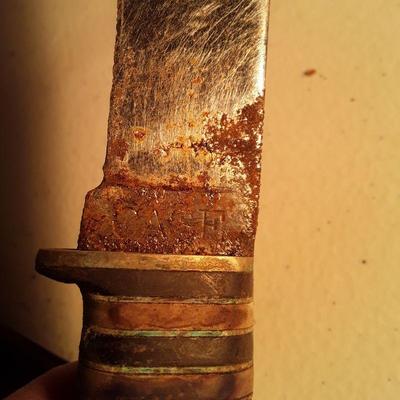 Two hunting/fishing knives