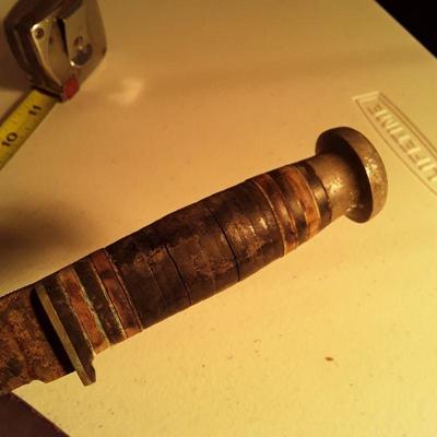 Two hunting/fishing knives