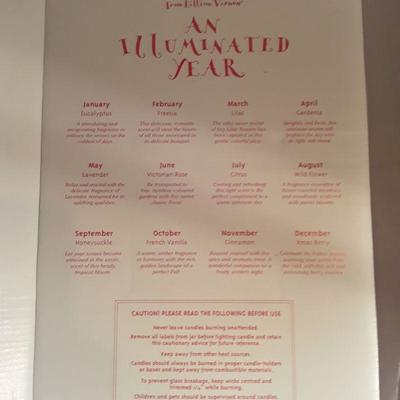 Lillian Vernon Candle of the Month set