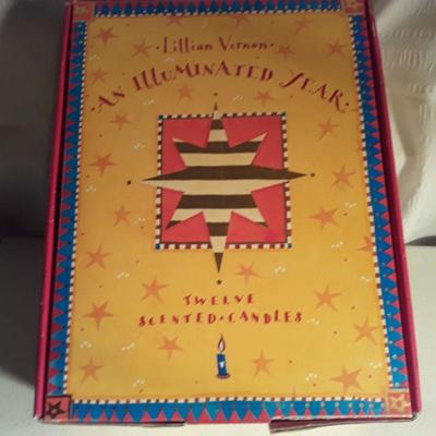 Lillian Vernon Candle of the Month set