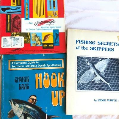 Fishing Gear Books lot of 4 about a lures and such