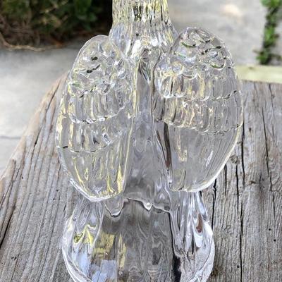Angel Figurine, glass 8â€
