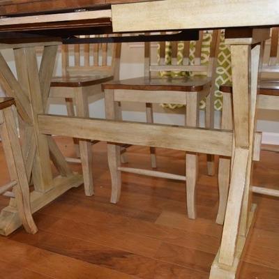 Awesome Heavy Duty Dining Table and 6 Chairs