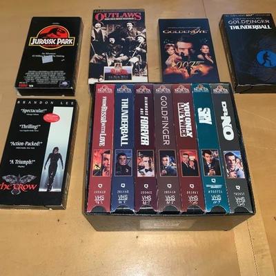 Assortment of 12 VHS Tapes