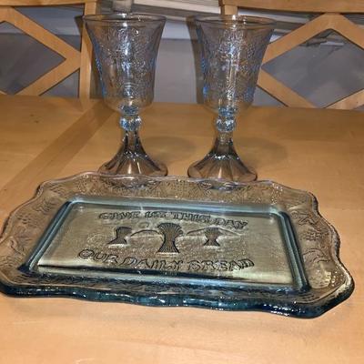 3 Piece Set Cups And Tray