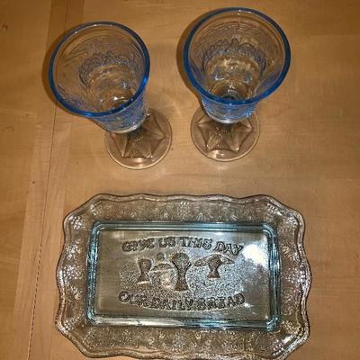 3 Piece Set Cups And Tray