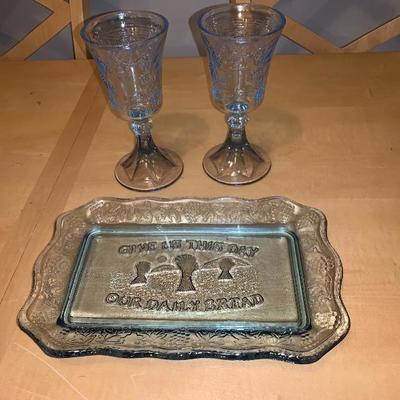 3 Piece Set Cups And Tray