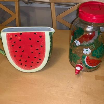 Watermelon Vase And Drink Container