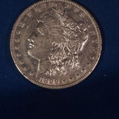 1899 O Morgan Silver Dollar