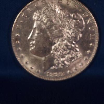 1885 O Morgan Silver Dollar