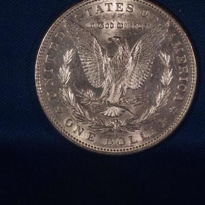 1885 O Morgan Silver Dollar