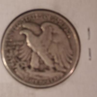 Walking Liberty Silver Half Dollar