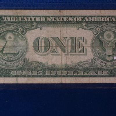 one Dollar Silver Certificate