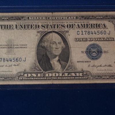 one Dollar Silver Certificate