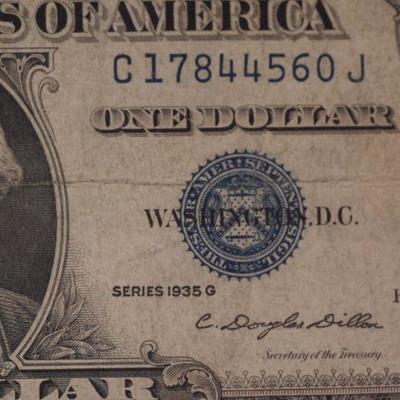 one Dollar Silver Certificate